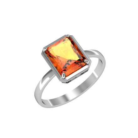 Кольцо из Серебра 925 Приволжский ювелир арт. 211245-GH42, Родирование.