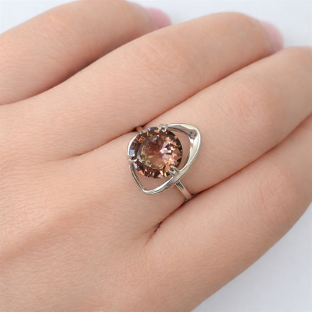 Кольцо из Серебра 925 Приволжский ювелир арт. 211268-FA58, Родирование.