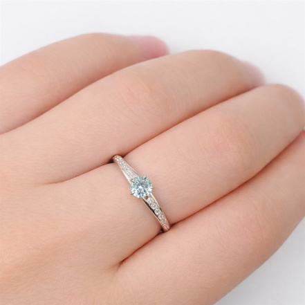 Кольцо из Серебра 925 Приволжский ювелир арт. 211304-FA11TP15, Родирование.