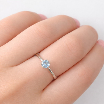 Кольцо из Серебра 925 Приволжский ювелир арт. 211305-TP15, Родирование.