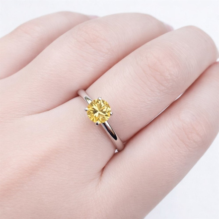 Кольцо из Серебра 925 Приволжский ювелир арт. 211308-CT20, Родирование.