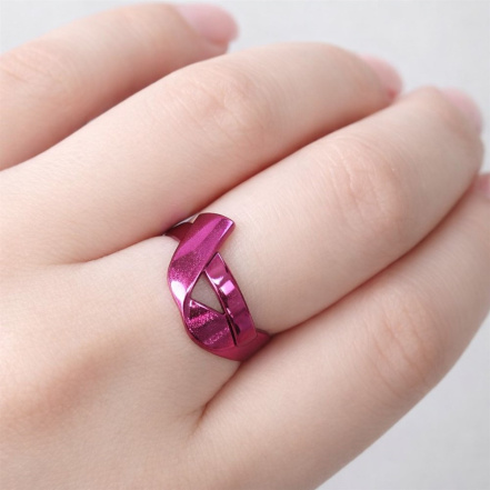 Кольцо из Серебра 925 Приволжский ювелир арт. 21F126, KLIAR фиолетовый.