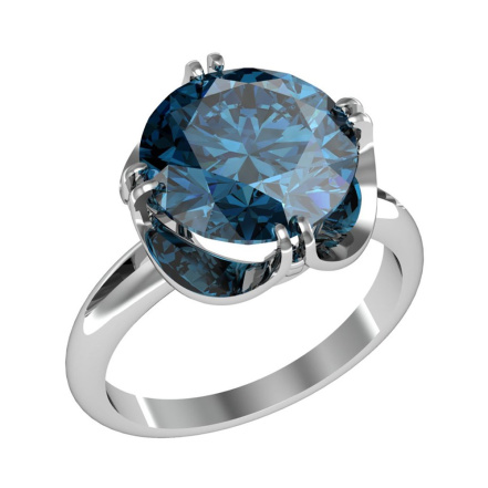 Кольцо из Серебра 925 Приволжский ювелир арт. 231399-FA77, Родирование.