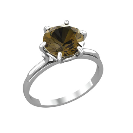 Кольцо из Серебра 925 Приволжский ювелир арт. 241244-RT, Родирование.