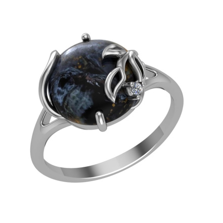 Кольцо из Серебра 925 Приволжский ювелир арт. 241993-FA11PT, Родирование.