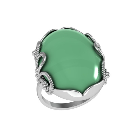 Кольцо из Серебра 925 Приволжский ювелир арт. 243410-NF, Оксид.