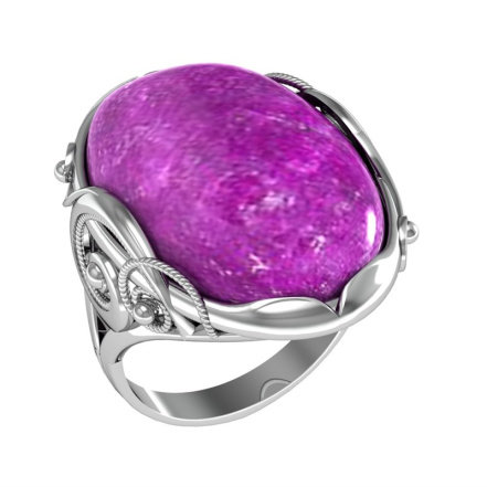 Кольцо из Серебра 925 Приволжский ювелир арт. 243417-AM31, Оксид.