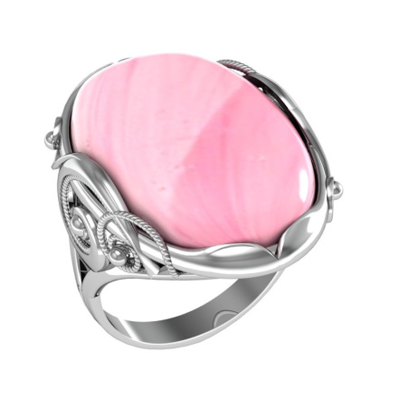 Кольцо из Серебра 925 Приволжский ювелир арт. 243417-RQ, Оксид.