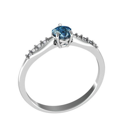 Кольцо из Серебра 925 Приволжский ювелир арт. 251104-FA11TP15, Родирование.