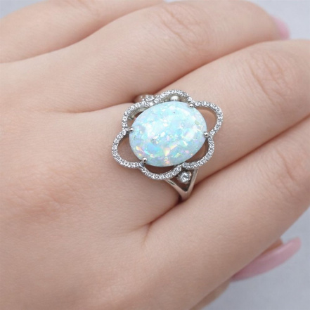 Кольцо из Серебра 925 Приволжский ювелир арт. 251169-FA11OP07, Родирование.