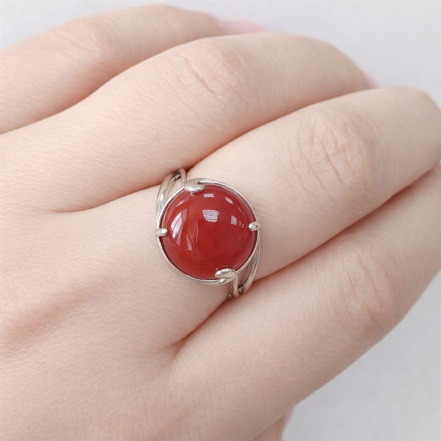 Кольцо из Серебра 925 Приволжский ювелир арт. 251236-SR, Родирование.