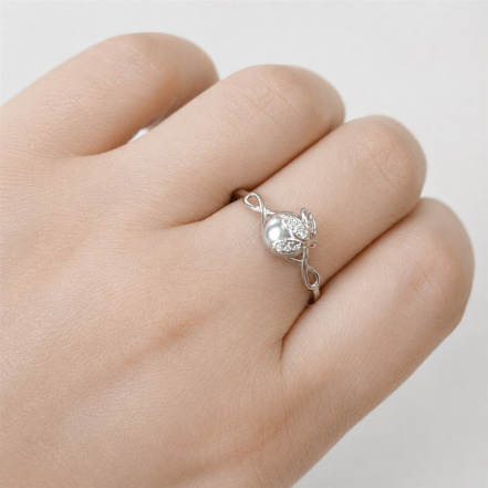 Кольцо из Серебра 925 Приволжский ювелир арт. 251362-FA11ZM54, Родирование.