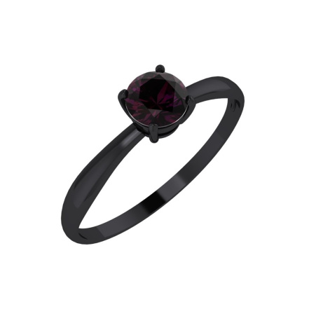 Кольцо из Серебра 925 Приволжский ювелир арт. 254375-GR26, чёрный оксид.