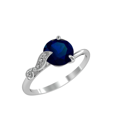 Кольцо из Серебра 925 Приволжский ювелир арт. 261336-FA59, Родирование.