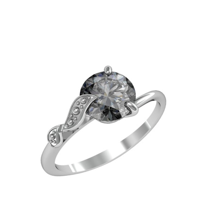 Кольцо из Серебра 925 Приволжский ювелир арт. 261336-GH73, Родирование.