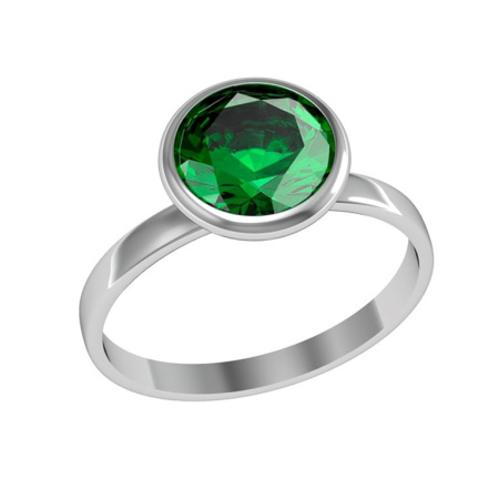 Кольцо из Серебра 925 Приволжский ювелир арт. 261383-FA22, Родирование.