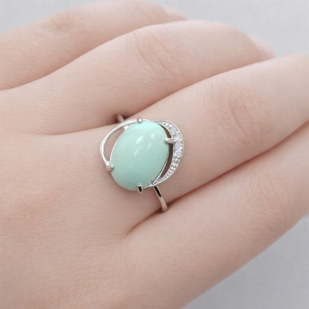 Кольцо из Серебра 925 Приволжский ювелир арт. 261429-BMFA11, Родирование.