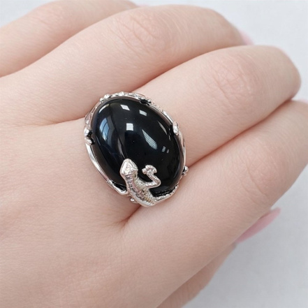 Кольцо из Серебра 925 Приволжский ювелир арт. 261489-AG73, Родирование.