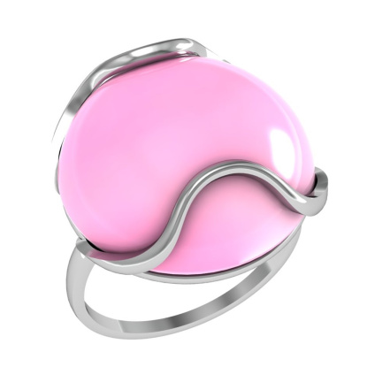 Кольцо из Серебра 925 Приволжский ювелир арт. 261506-KR46, Родирование.