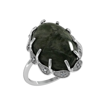 Кольцо из Серебра 925 Приволжский ювелир арт. 261537-FA11KL, Родирование.