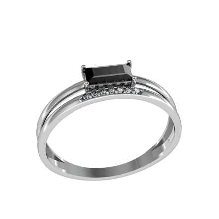 Кольцо из Серебра 925 Приволжский ювелир арт. 261549-FA11FA73, Родирование.