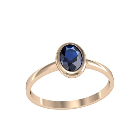 Кольцо из Серебра 925 Приволжский ювелир арт. 262710-FA59, Золочение в два слоя.