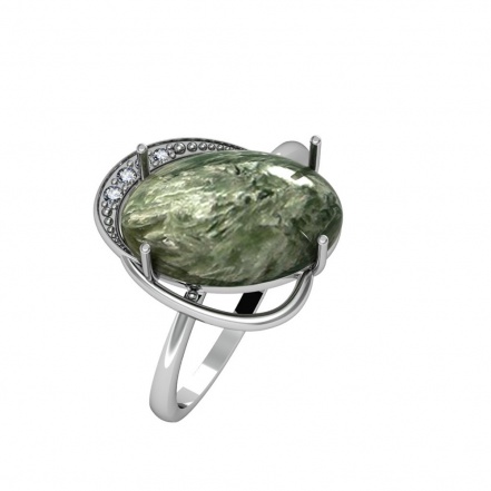 Кольцо из Серебра 925 Приволжский ювелир арт. 263429-FA11KL, Оксид.