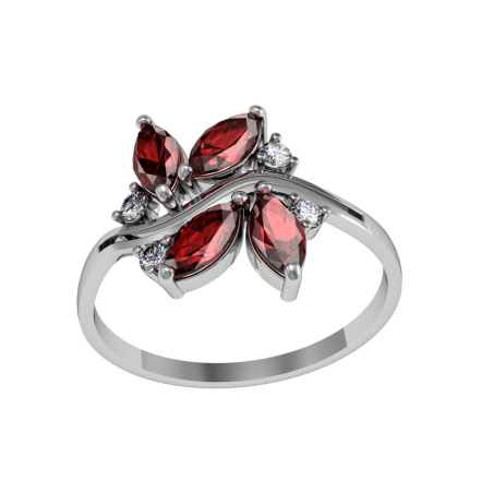 Кольцо из Серебра 925 Приволжский ювелир арт. 271600-FA11KD49, Родирование.
