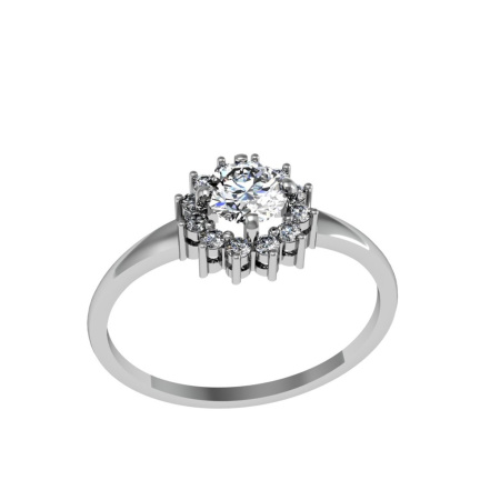 Кольцо из Серебра 925 Приволжский ювелир арт. 271803-FA11GH, Родирование.