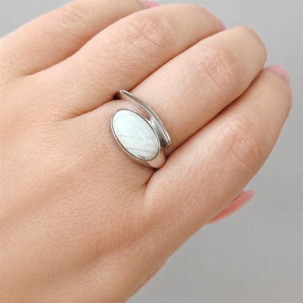 Кольцо из Серебра 925 Приволжский ювелир арт. 281834-KH07, Родирование.