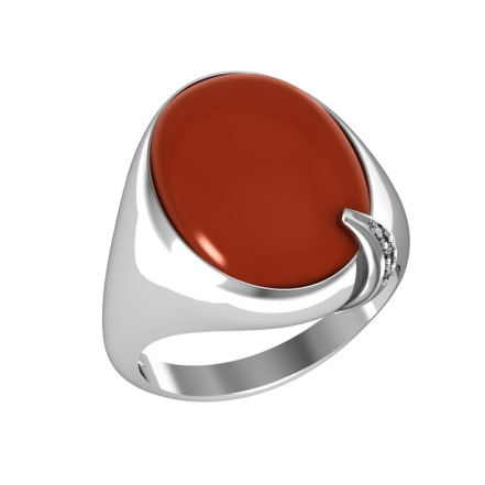 Кольцо из Серебра 925 Приволжский ювелир арт. 291311-FA11SR, Родирование.