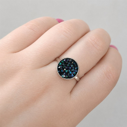 Кольцо из Серебра 925 Приволжский ювелир арт. 291854-KT, Родирование.