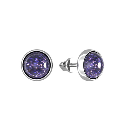 Серьги из Серебра 925 Приволжский ювелир арт. 301401-AV55, Родирование.