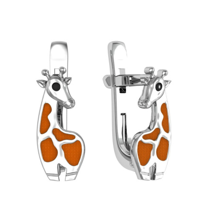 Серьги из Серебра 925 Приволжский ювелир арт. 301457, .