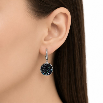 Серьги из Серебра 925 Приволжский ювелир арт. 301735-KT, Родирование.