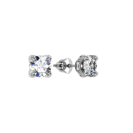 Серьги из Серебра 925 Приволжский ювелир арт. 301832-FA11, Родирование.