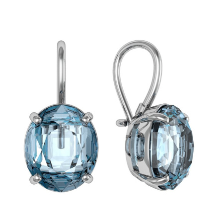 Серьги из Серебра 925 Приволжский ювелир арт. 301854-GH55, Родирование.