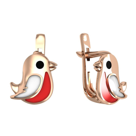 Серьги из Серебра 925 Приволжский ювелир арт. 302458, .