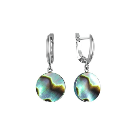 Серьги из Серебра 925 Приволжский ювелир арт. 303846-PM73, Оксид.