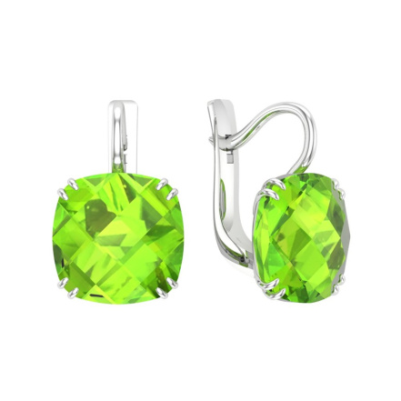 Серьги из Серебра 925 Приволжский ювелир арт. 311066-FA70, Родирование.