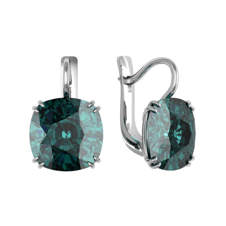 Серьги из Серебра 925 Приволжский ювелир арт. 311066-FA77, Родирование.