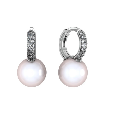 Серьги из Серебра 925 Приволжский ювелир арт. 311092-FA11ZM07, Родирование.