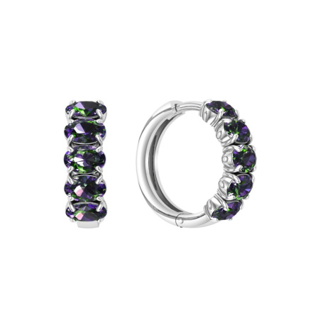 Серьги из Серебра 925 Приволжский ювелир арт. 311107-GH36, Родирование.