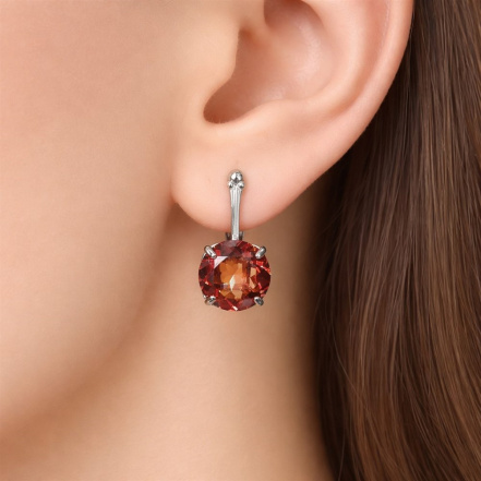 Серьги из Серебра 925 Приволжский ювелир арт. 311110-GH42, Родирование.
