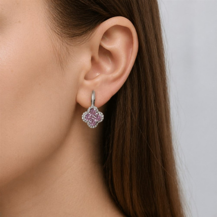 Серьги из Серебра 925 Приволжский ювелир арт. 311115-FA11FA46, Родирование.