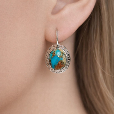 Серьги из Серебра 925 Приволжский ювелир арт. 311152-UB15, Родирование.