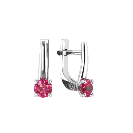 Серьги из Серебра 925 Приволжский ювелир арт. 311306-FA66, Родирование.