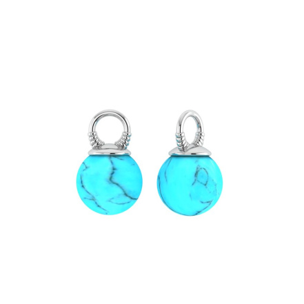 Серьги из Серебра 925 Приволжский ювелир арт. 311427-BZ, Родирование.