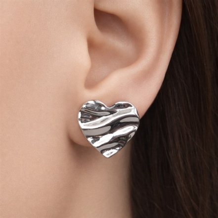 Серьги из Серебра 925 Приволжский ювелир арт. 311439, Родирование.