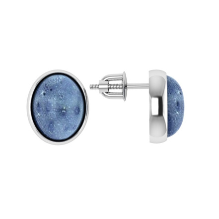Серьги из Серебра 925 Приволжский ювелир арт. 311585-KR15, Родирование.